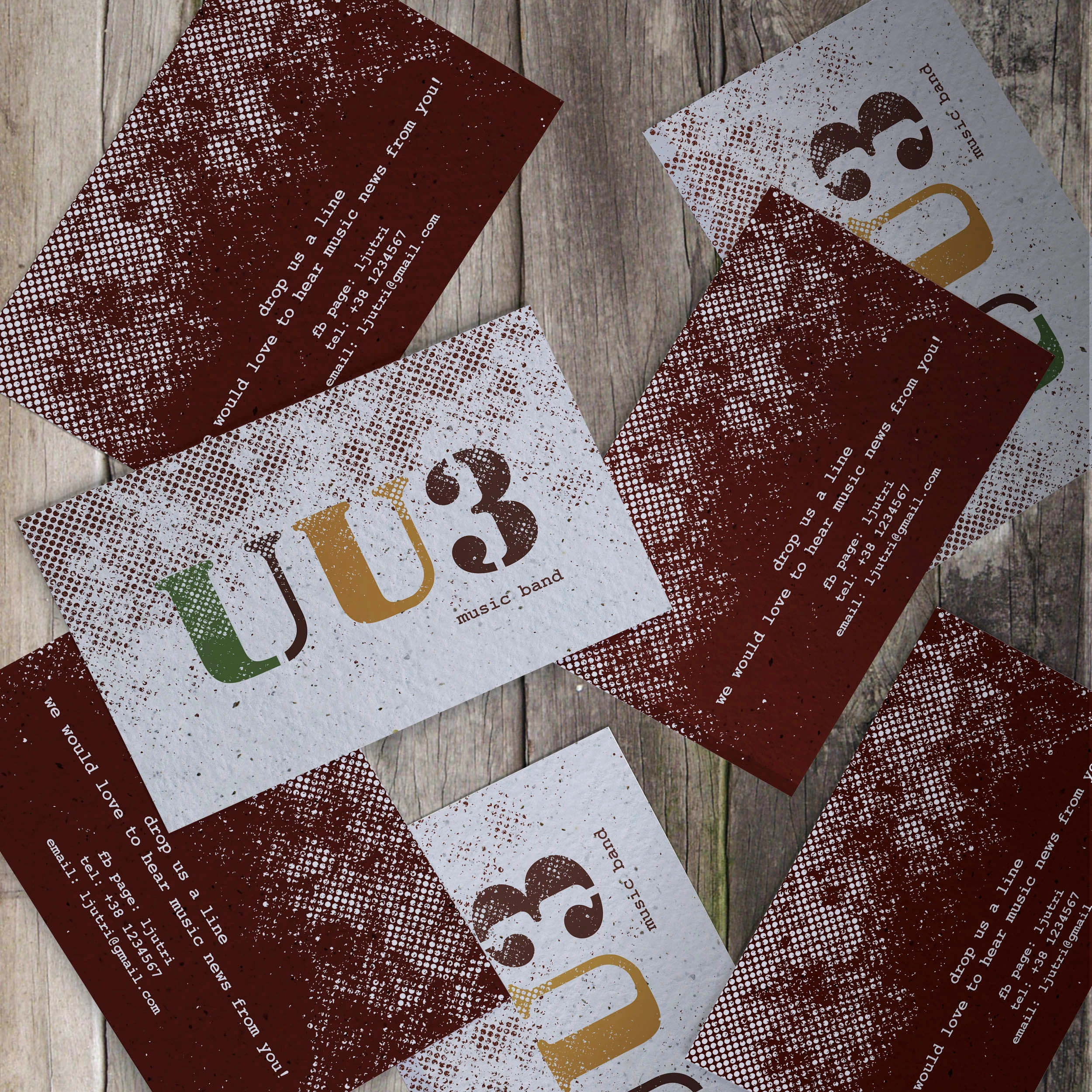Ljutri Band Identity