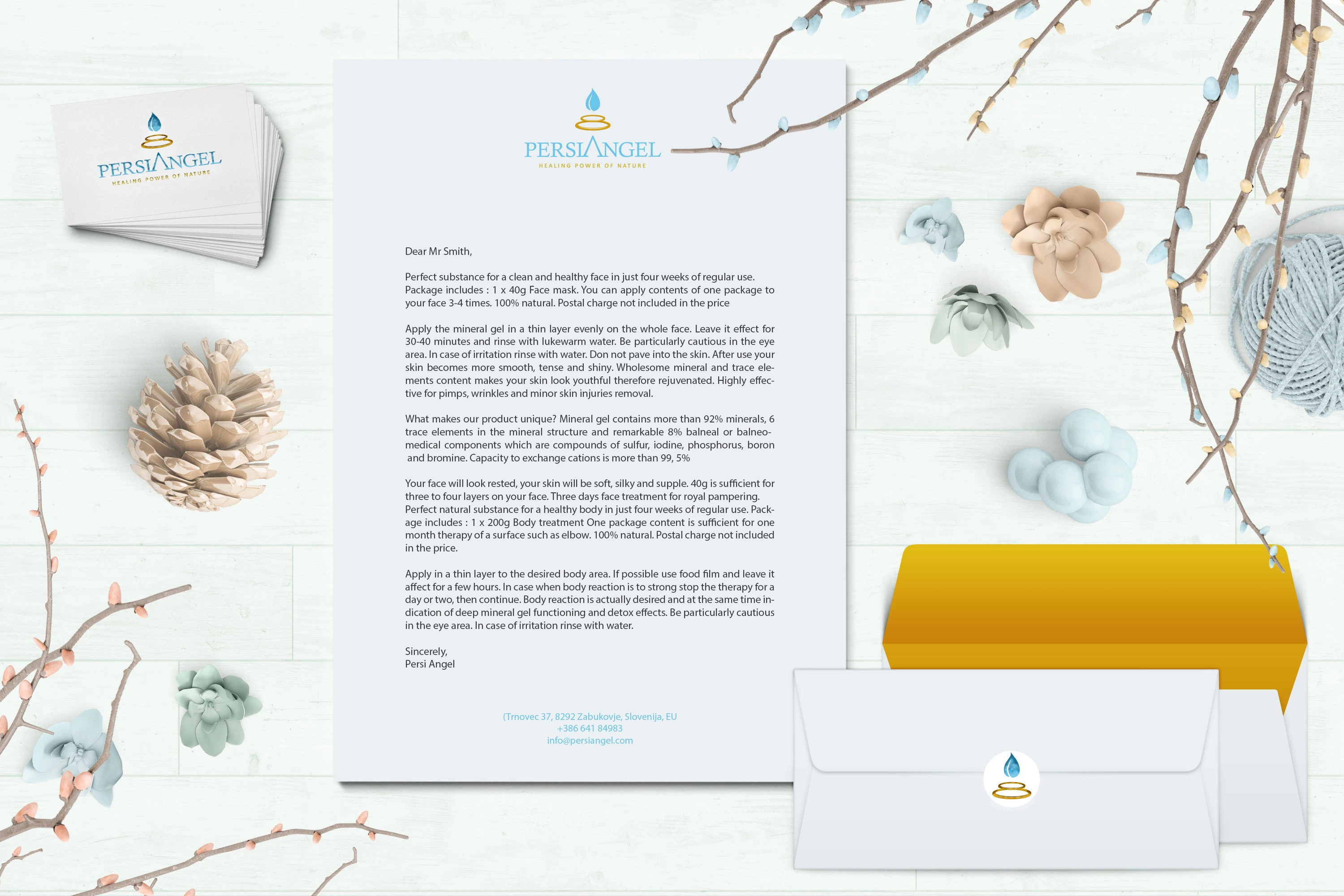 Persi Angel Rebranding